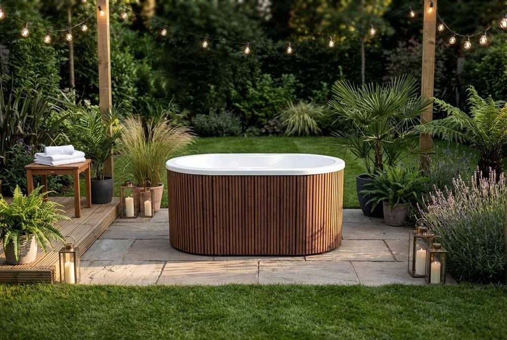 Balia do schładzania morsowania akryl thermo sosna nowa od ręki