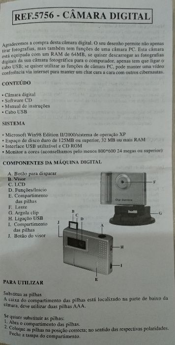 Digi Camera - máquina fotográfica e câmera de PC