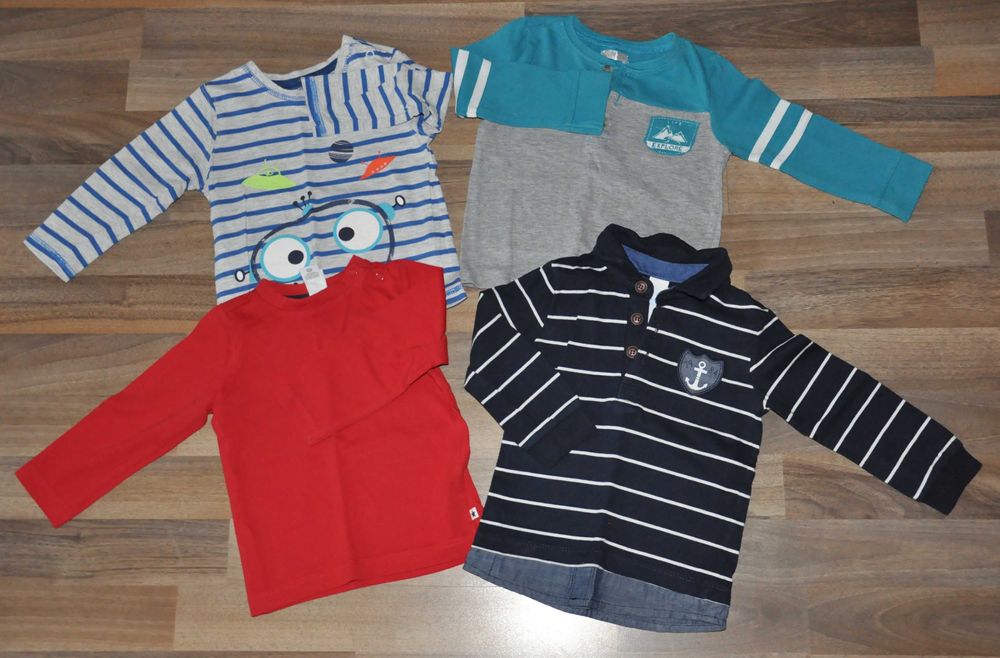 Bluzki chłopięce rozm. 80 c&a, cool club