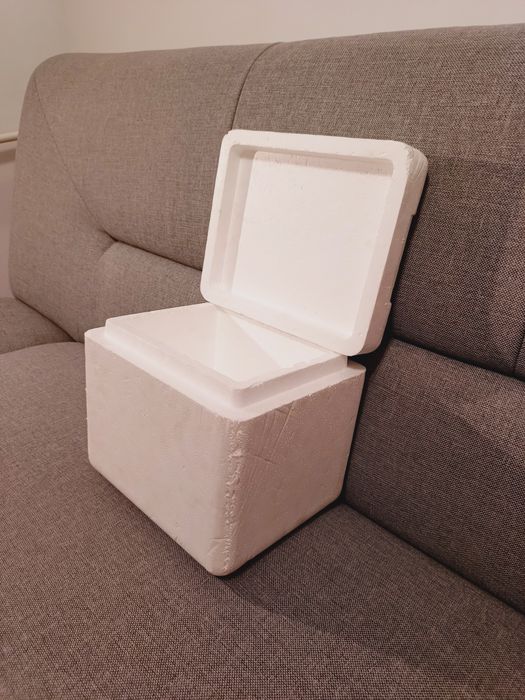 Pudło styropianowe, pojemność 10 litrów
