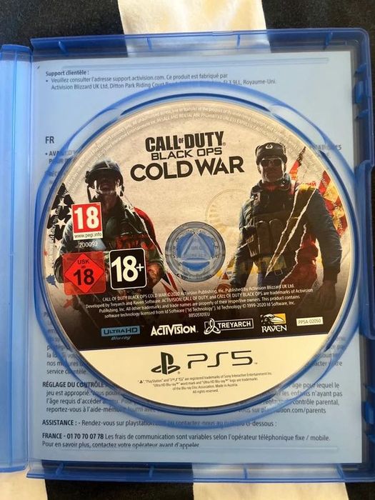 Call of duty Black Ops Cold War PS5