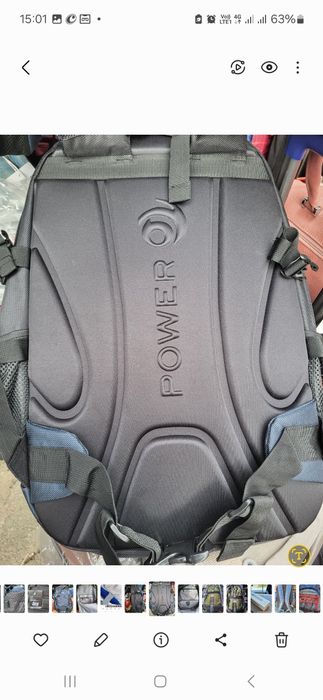 Якісний рюкзак з ортопедичною спиною