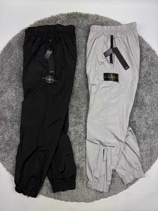 TOП! Штани нейлон Stone Island / Брюки карго Стон Айленд. 1 в 1