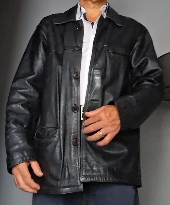 Casaco Couro homem