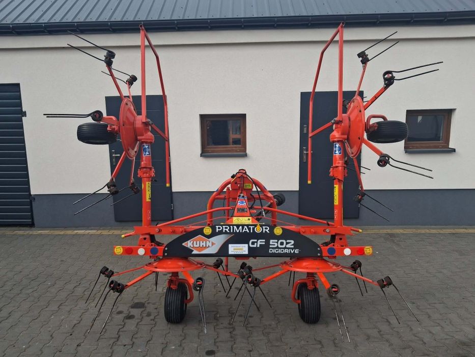 Przewracarka Kuhn Gf 502 Nówka 2022r Salon PL  Zgrabiarka Przetrząsacz