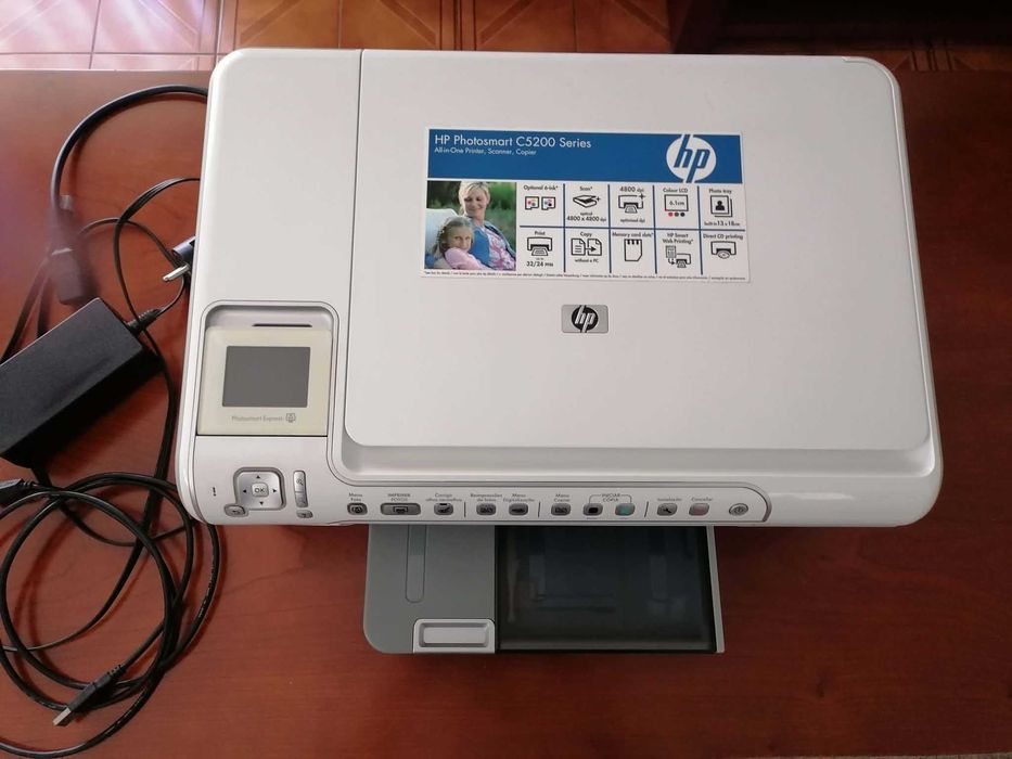 Impressora HP Photosmart C5280 – Como Nova