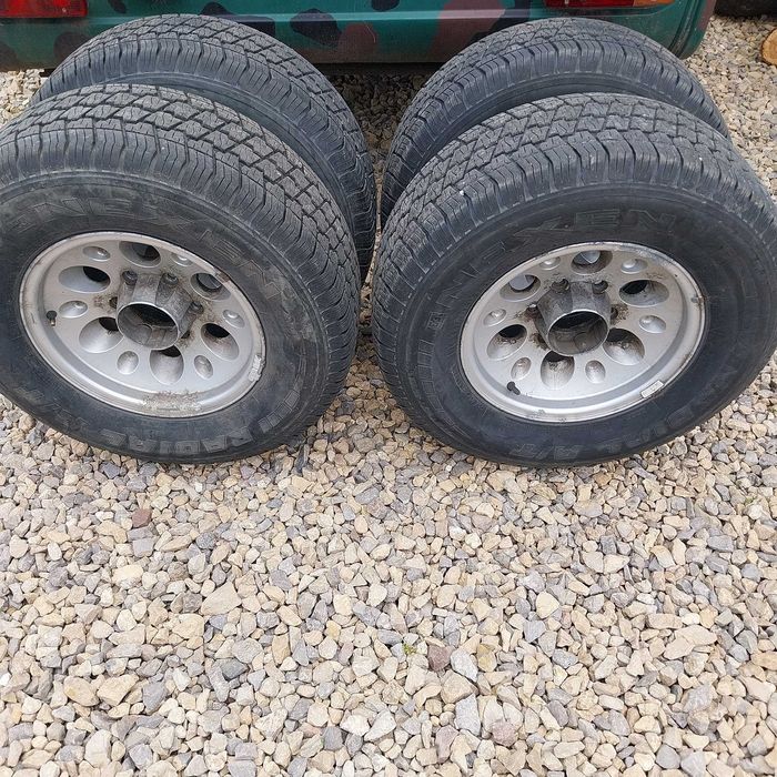 Kola do opla frontery opony 255x70 R15 Nexen AT