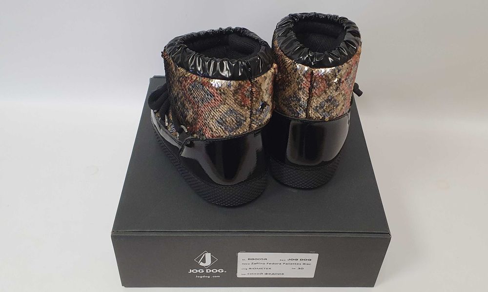 Сапоги-луноходы с пайетками Jog Dog - Италия
