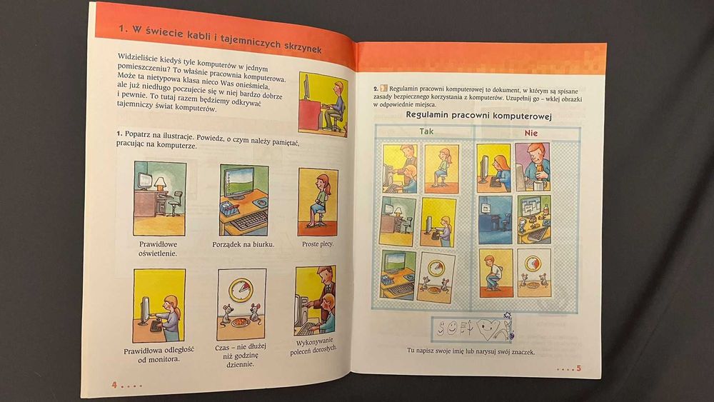 Zestaw “Zajęcia komputerowe” klasa 1
