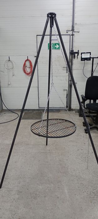 Gril trój nóg stalowy