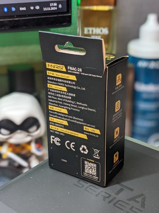 USB тестер Fnirsi FNAC-28