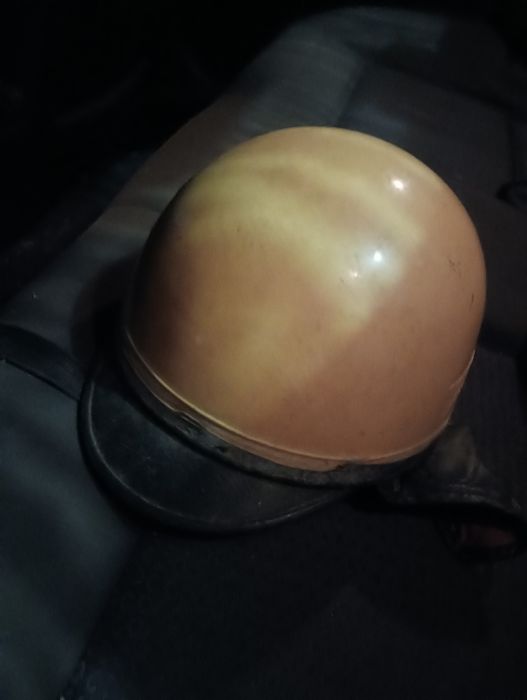 Capacete penico fabrico português dos primeiros com  amolgacao