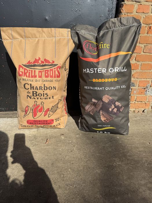 Вугілля деревне фасоване 35 грн/кг