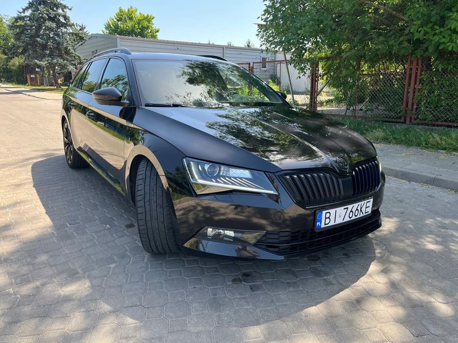 Skoda Superb 190KM | Elektryka | Oryg. | Sportline I Panorama I Adap. zawieszenie I