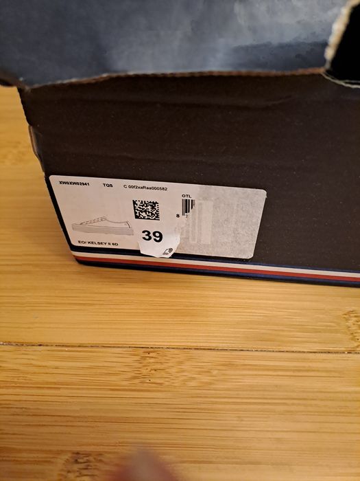 Tommy Hilfiger tenisowki espadryle różowe r.39 nowe