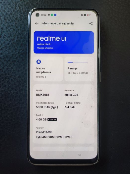 Smartfon Realme 8