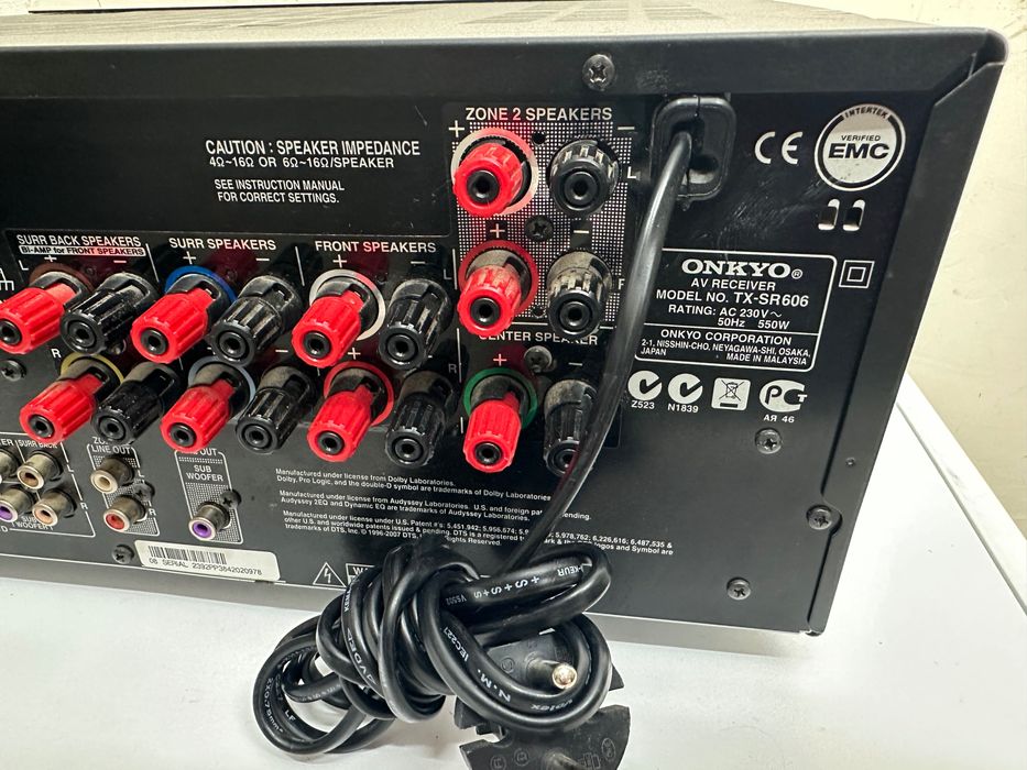 Ресивер Onkyo TX-SR606 Без проблем!