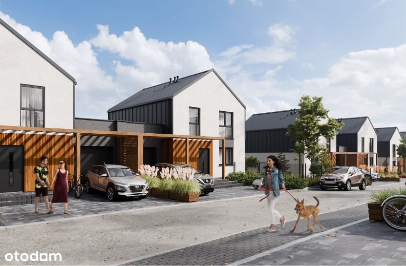 TWÓJ NOWY DOM WŚRÓD ZIELENI - 130m2, garaż, ogród, pompa ciepła,