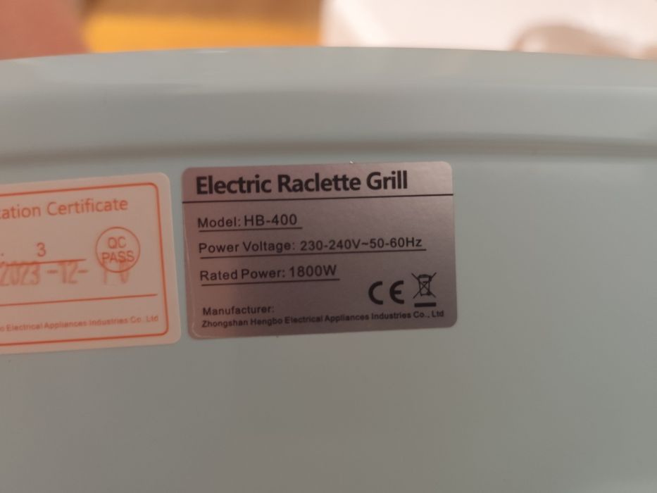 Grill elektryczny Hengbo 1800W