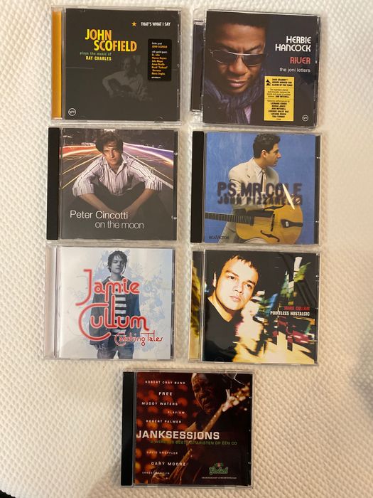 Conjunto de 7 CDs de Jazz