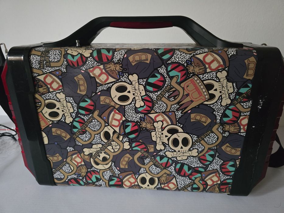 Coluna Portátil Bluetooth Recarregável Music Life AJ-B871