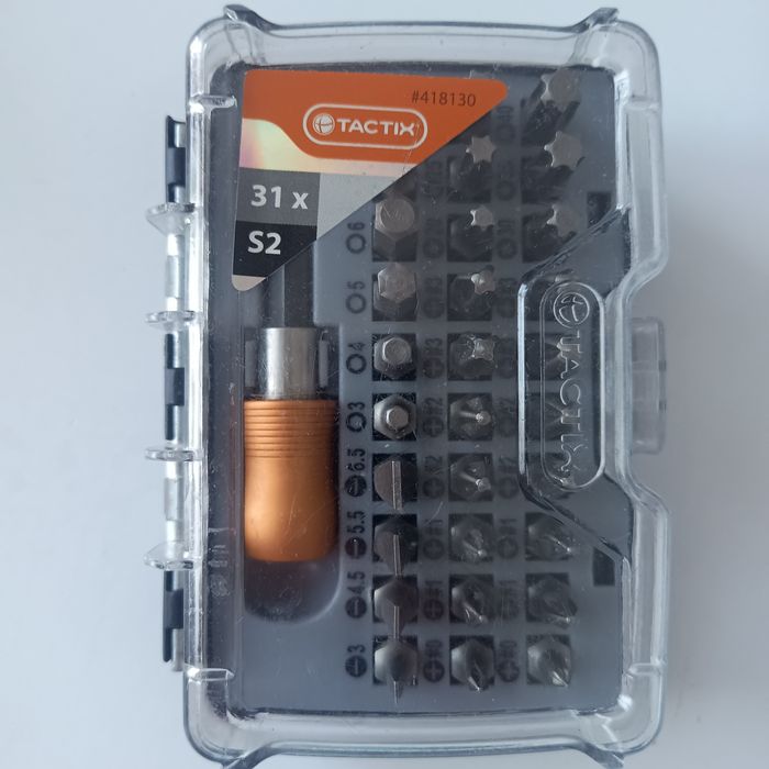 Komplet bitów końcówki do wkrętarki