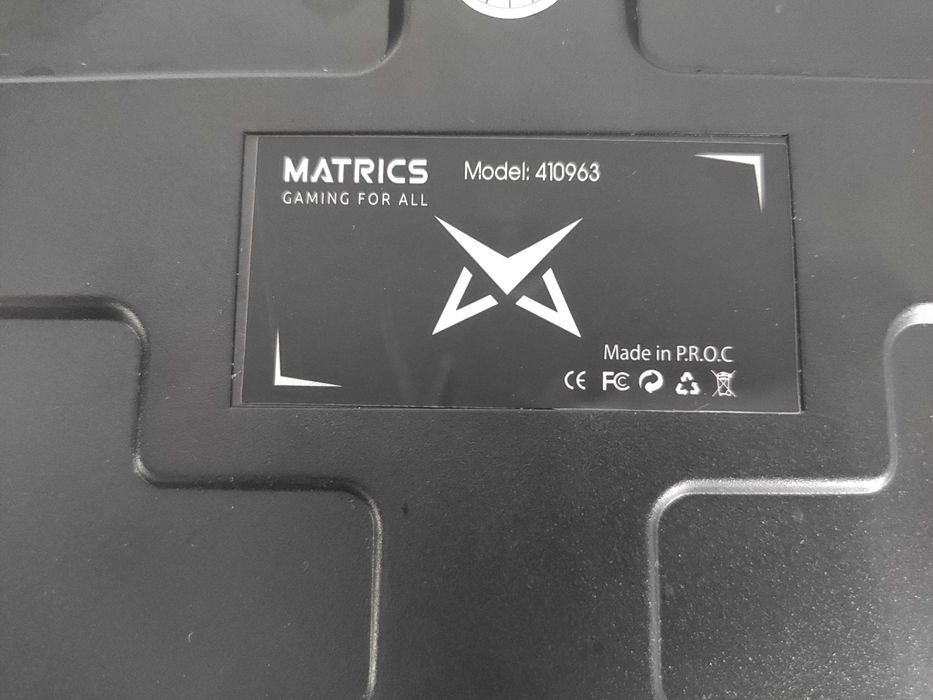 Teclado Mecânico Gaming RGB Matrics KAMIKASE