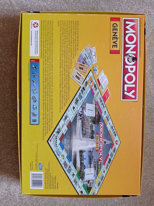 Monopólio/Monopoly Genève/Genebra (NOVO)