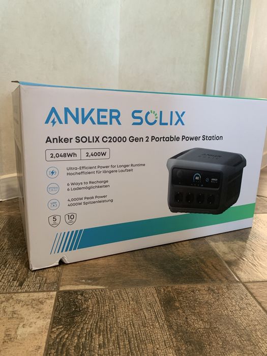 Продам нову  зарядну станцію Anker Solix C2000 Gen2