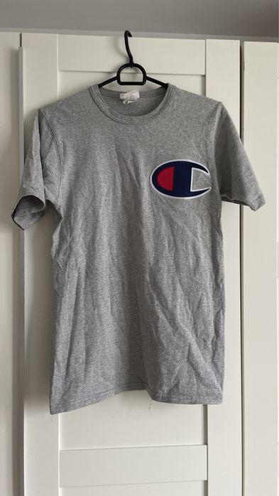 Szary tshirt koszulka champion S/36