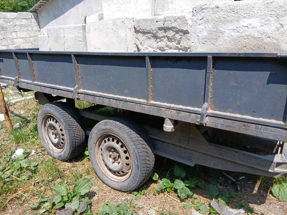 Продам прицеп до мінітрактора на дві осі