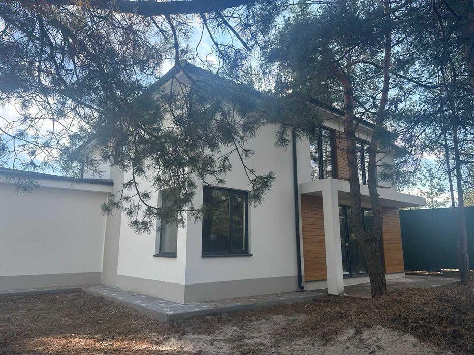 Котедж 200 кв.м з виходом до річки. Ділянка серед сосен. Розстрочка 1р