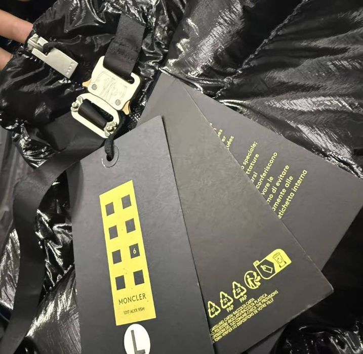 Пуховик Alyx Moncler 1:1 drill rap drip