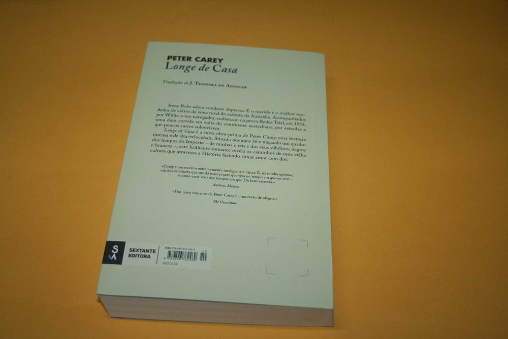 [] Longe de Casa, de Peter Carey