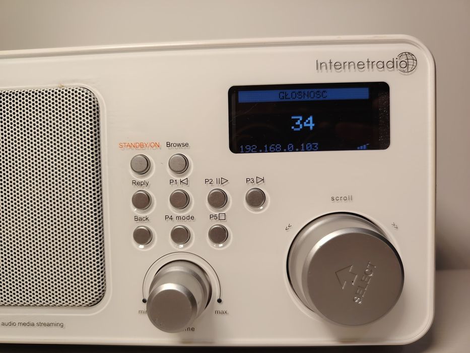 Radio internetowe WiFi YoRadio – Pinell Supersound II | 220+ stacji
