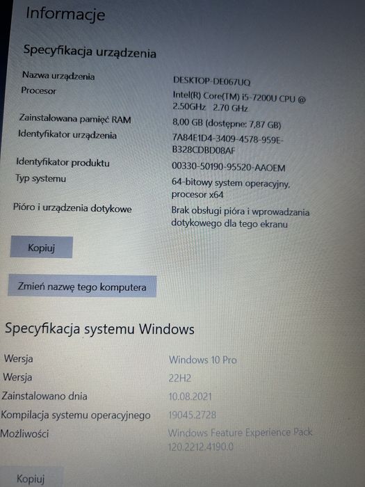 Sprzedam Notebook DELL
