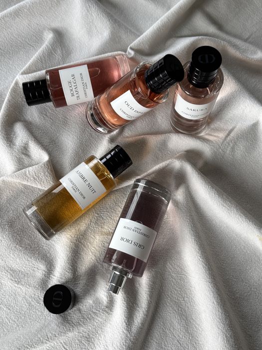 Cristian Dior Ambre Nuit, Sakura, Oud Ispahan