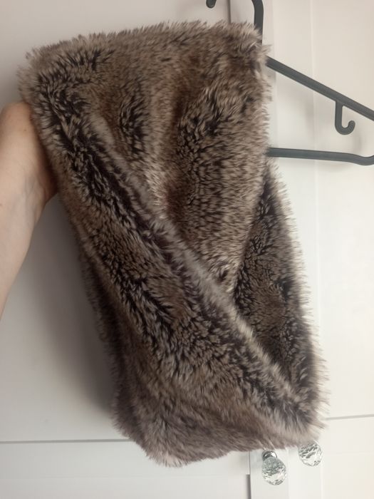 Komin damski  futerko sztuczne