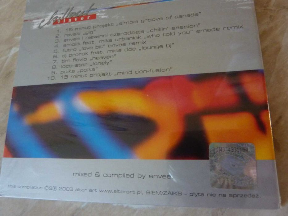 Chillout Flavor Envee CD Novika Prorok Lipstick