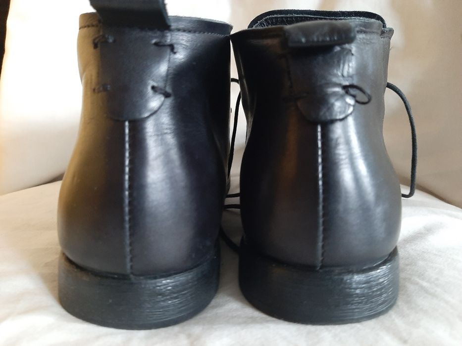 universalne buty czarne, do kostki, miękkie,  Think