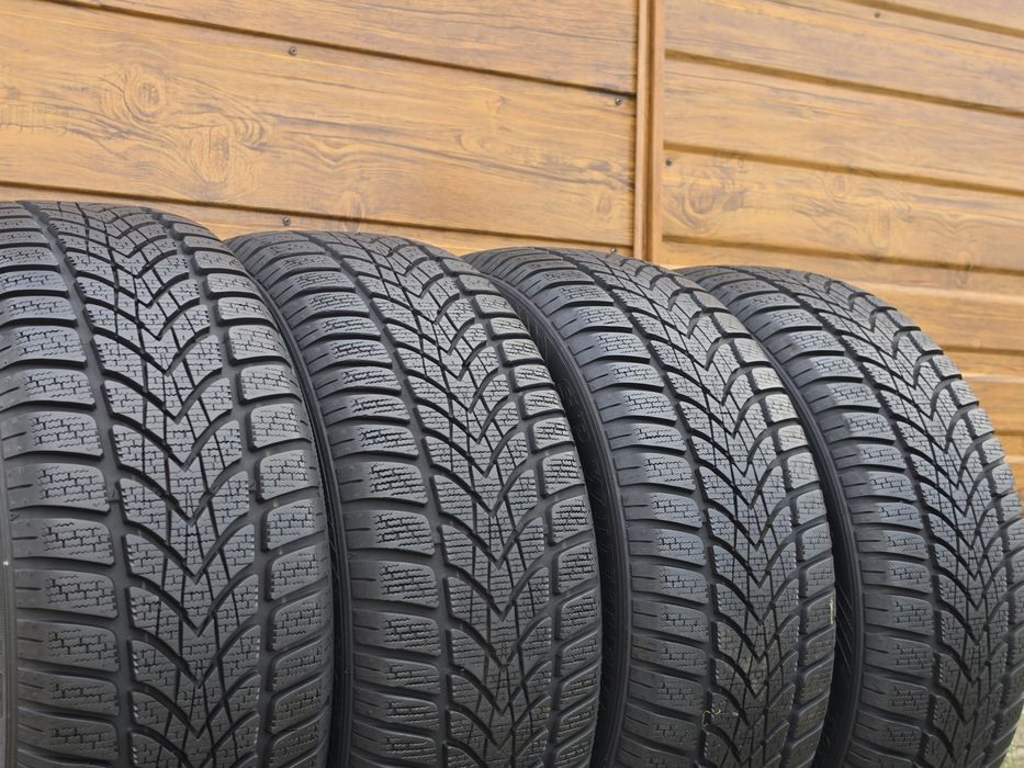 205/55R16 /16 Dunlop opony zimowe. Jak nowe 7.5mm Wysyłka montaż.