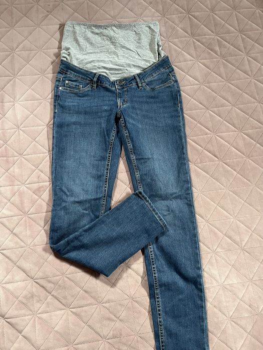 Spodnie jeansowe ciążowe 36