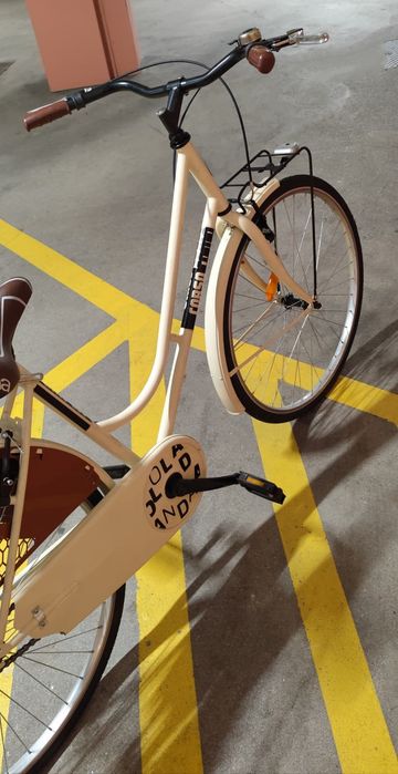 Bicicleta Aurelia Civico 286 vintage – creme – pouco uso