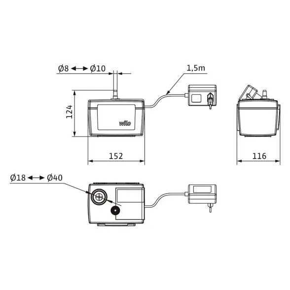 Насос для отвода перекачки конденсата Plavis 011-C-2G (НОВЫЙ)