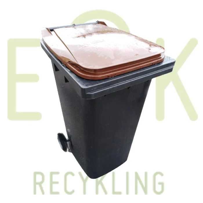 Używane pojemnik na odpady 240l niemiecki kosze na śmieci wysyłka 0 zł