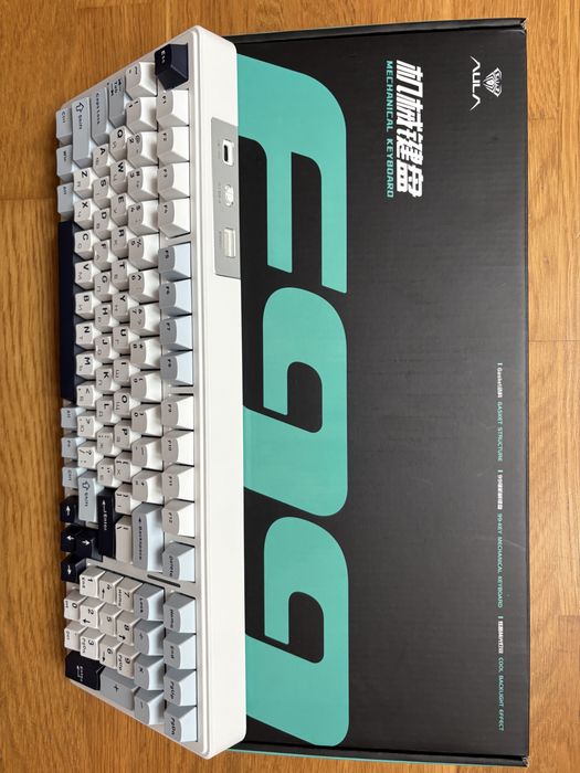 Клавіатура AULA F99 Blue + українська розкладка