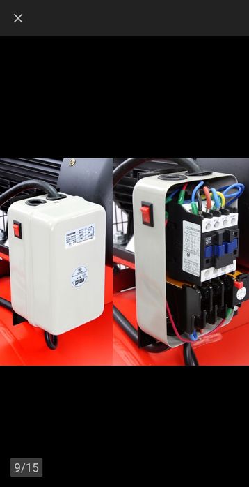 Profesjonalny kompresor-sprężarka 200l . 5.5hp. UDT 600l/min