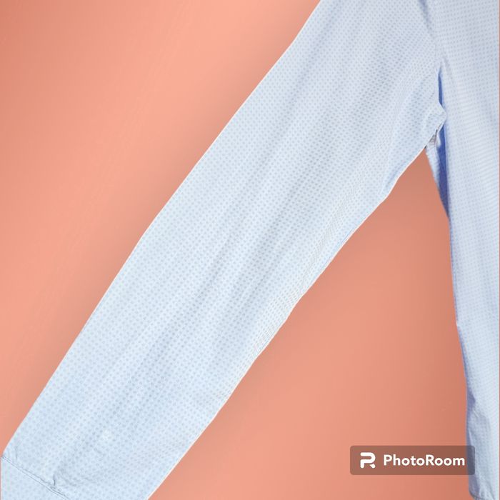 Camisa azul quadrados Sacoor Brothers