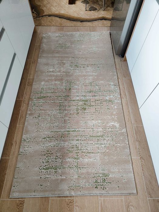 Jasno Zielony Chodnik Dizayn 100 x 200 cm