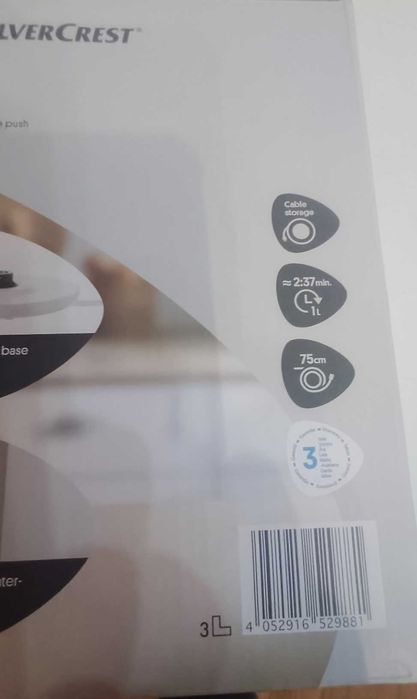 Czajnik bezprzewodowy SilverCrest - 3000 W